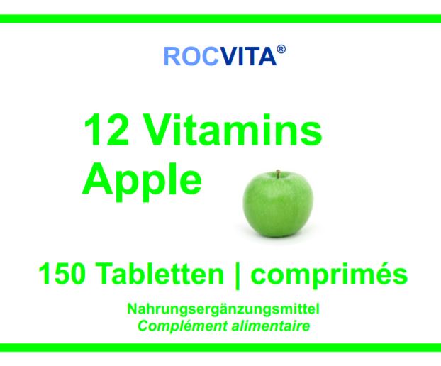 12 Vitamine Apfel